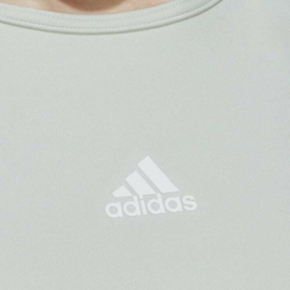 Adidas HYPERGLAM FITTED TANK TOP WITH CUTOUT DETAIL - Picture 9 of 9